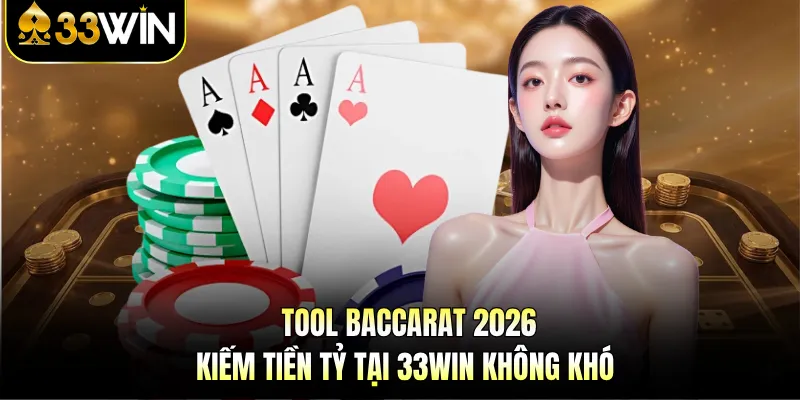 Tool Baccarat 2026 - Kiếm Tiền Tỷ Tại 33WIN Không Khó 1 Tool Baccarat 2026 - Kiếm Tiền Tỷ Tại 33WIN Không Khó